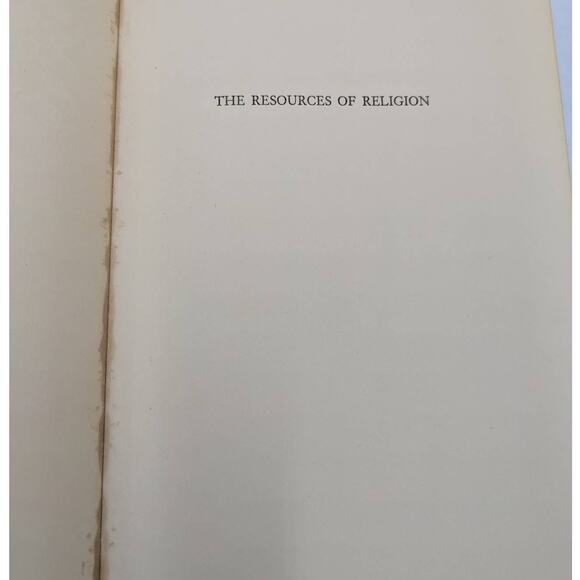 The Resources Of Religion By Georgia Harkness Methodist Theologian Vintage 1936 - Picture 4 of 16